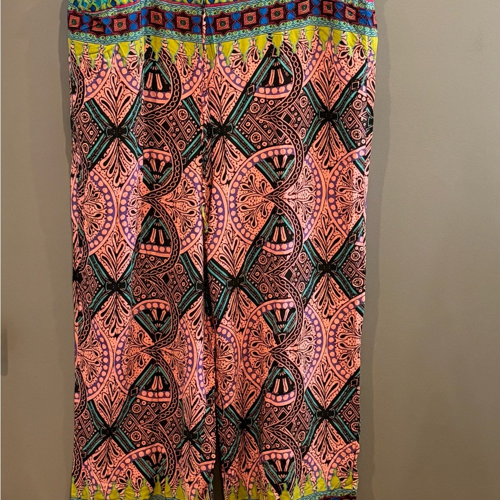 *GENTLY WORN* Lucy Diamonds Plus Size 6X Pull-On Wide Leg Pants